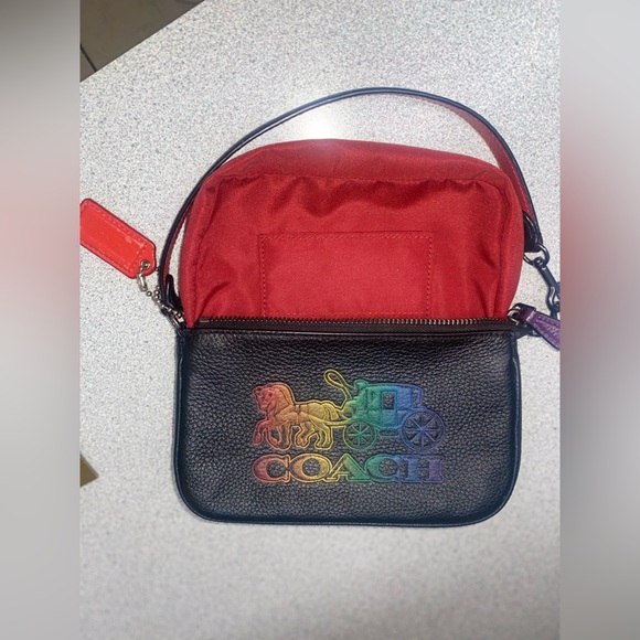 Coach Ombré Horse and Carriage Leather Nolita 19 Shoulder Bag EUC - Picture 10 of 14